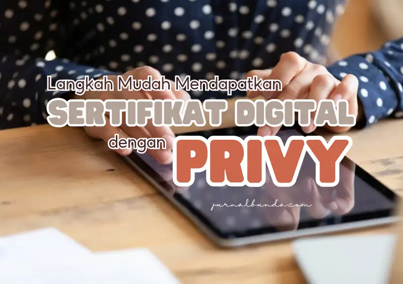 langkah mudah mendapatkan sertifikat digital